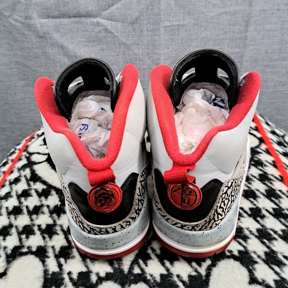 %Size 13 Nike Air Jordan Spizike Men Wolf Grey AJ24 - Picture 4 of 13